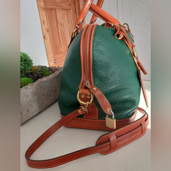 Dooney & Bourke Norfolk Collection, R97 Weekender In Fir Green - Picture 13 of 16